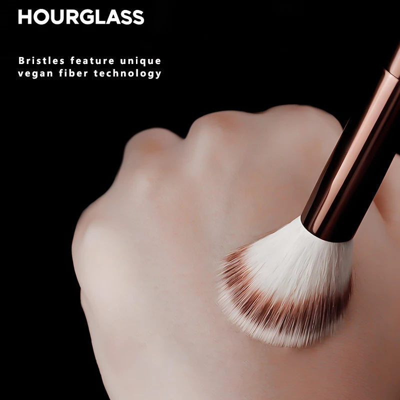 Liquid Blush Brush, Angled Contour Brush, Loose Powder Brush