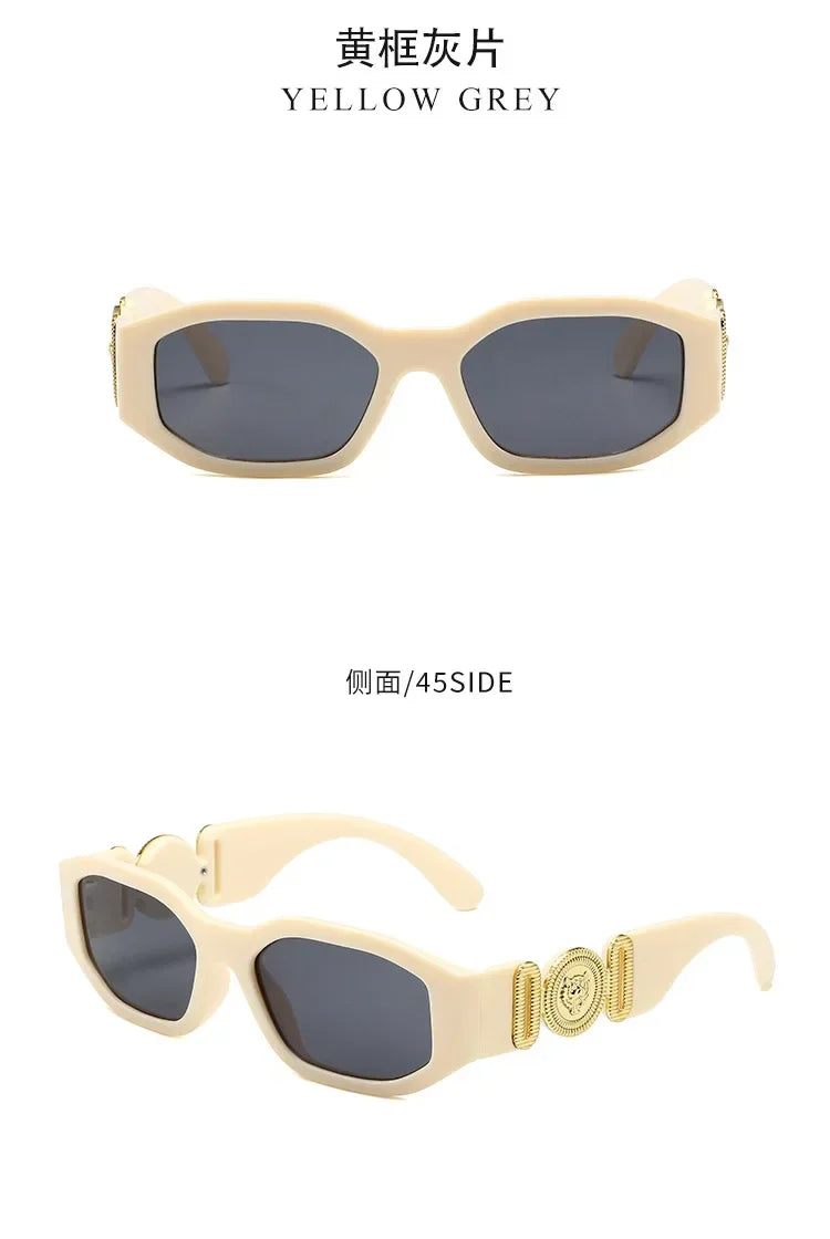 Retro Irregular Square Shades UV400