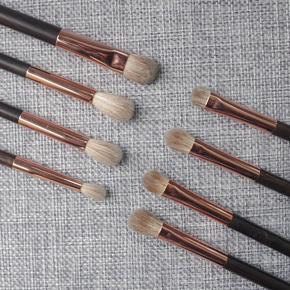 Eye Shadow Blending Brush Ebony Wood Handle Make Up Brush