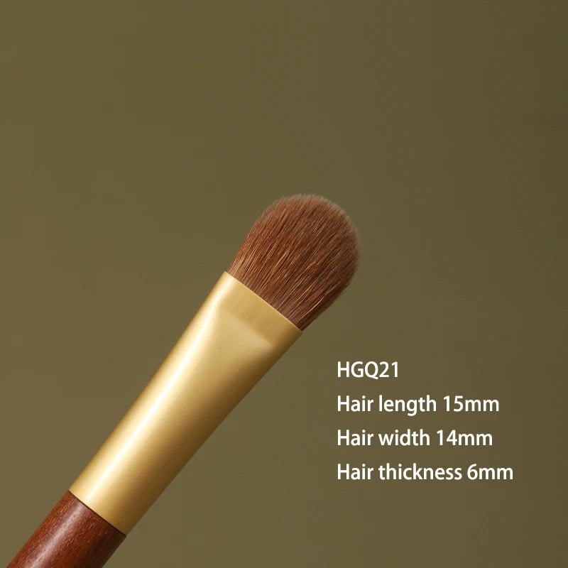 Professional Handmade Eye Shadow Brush African Rosewood