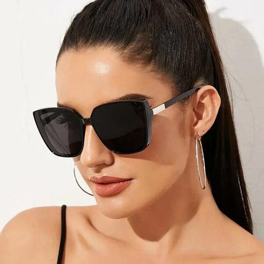 Cat Eye Mirror Sunglasses
