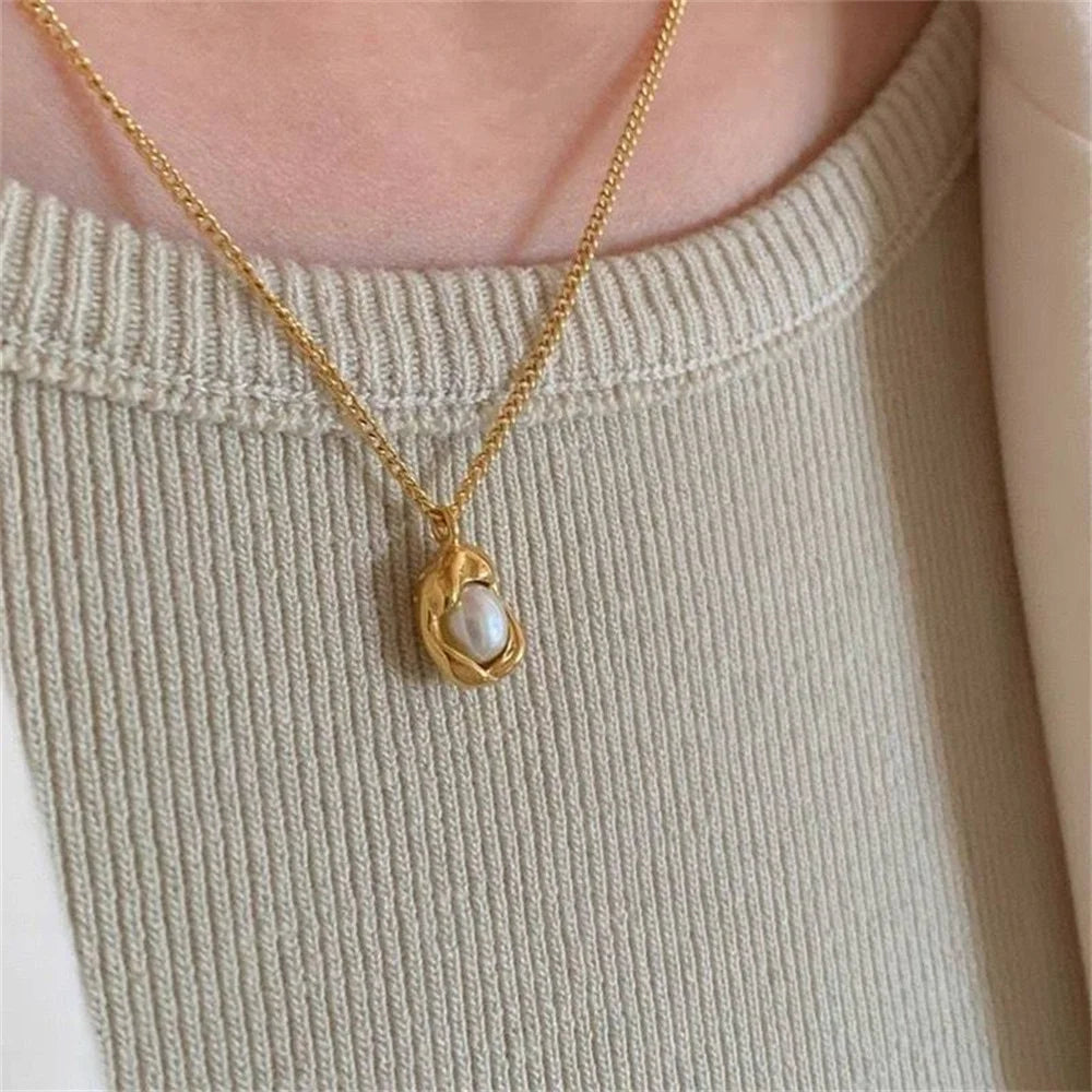 Crystal Heart Star Sun Moon Necklace