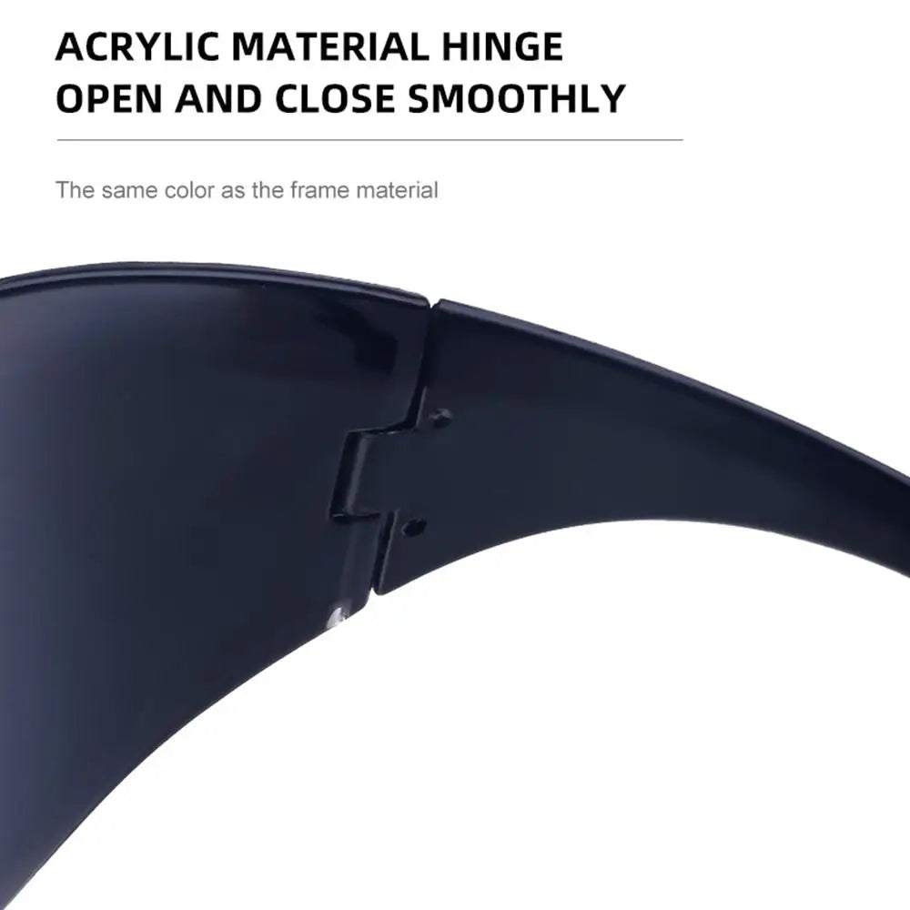 Futuristic Wrap Chic Rimless Shades