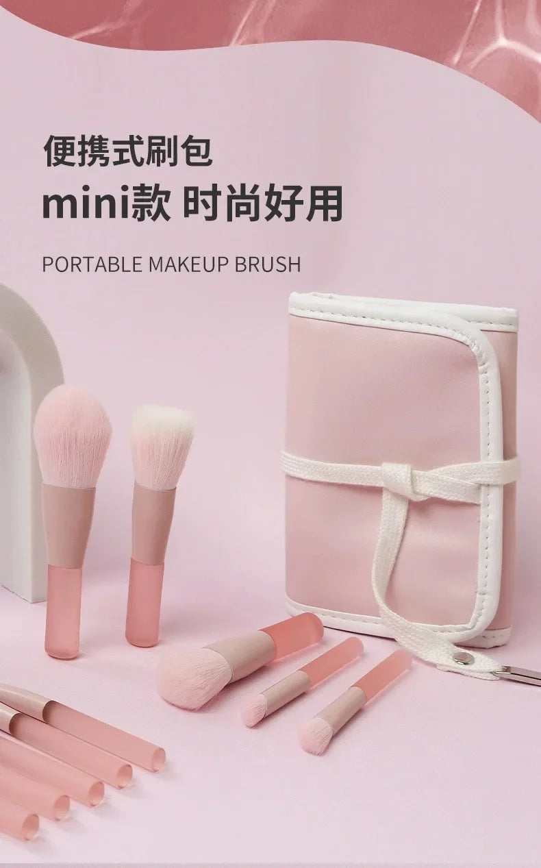 Mini Makeup Brush Set 10PCS Eyeshadow, Loose Powder