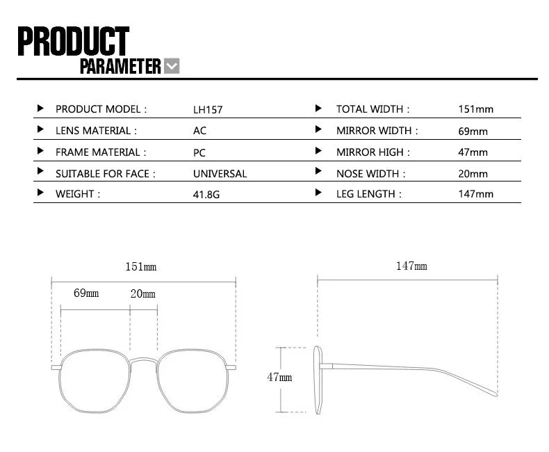 Cat Eye Travel Shades UV400