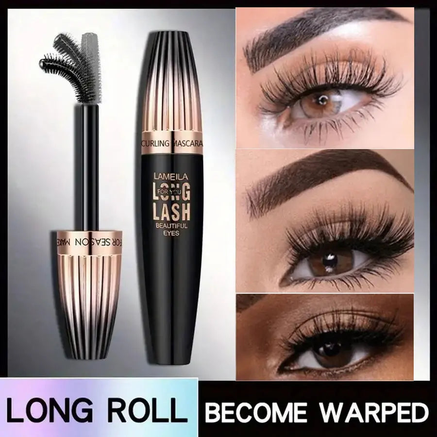 Waterproof 4D Mascara Thick Long Smudge-proof