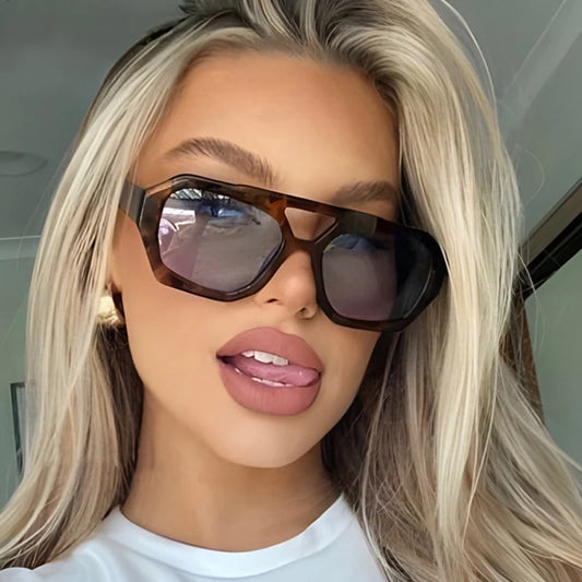 Thick Frame Double Bridges Eyewear