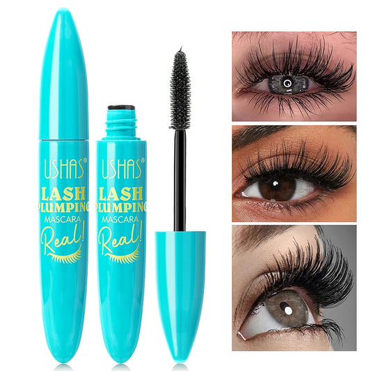 Ultra Long Lasting Mascara 4D Waterproof| Spiral Brush Eyelashes Extension
