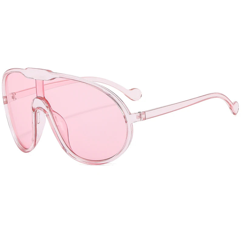 Trendy Oversized Pilot Sunglasses