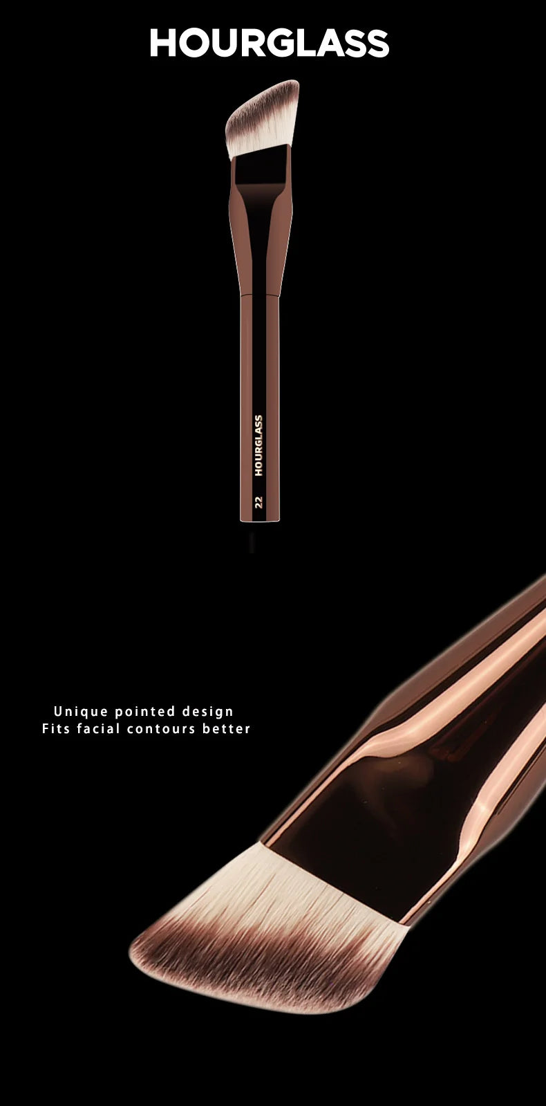 Angled Liquid Foundation Brushes