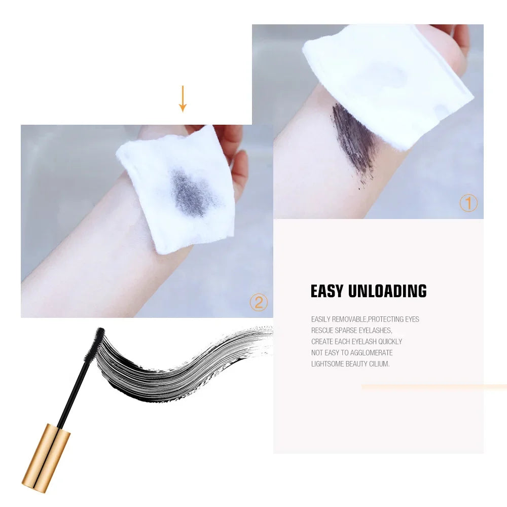 3D Lengthening Long-wearing Gold Color Mascara
