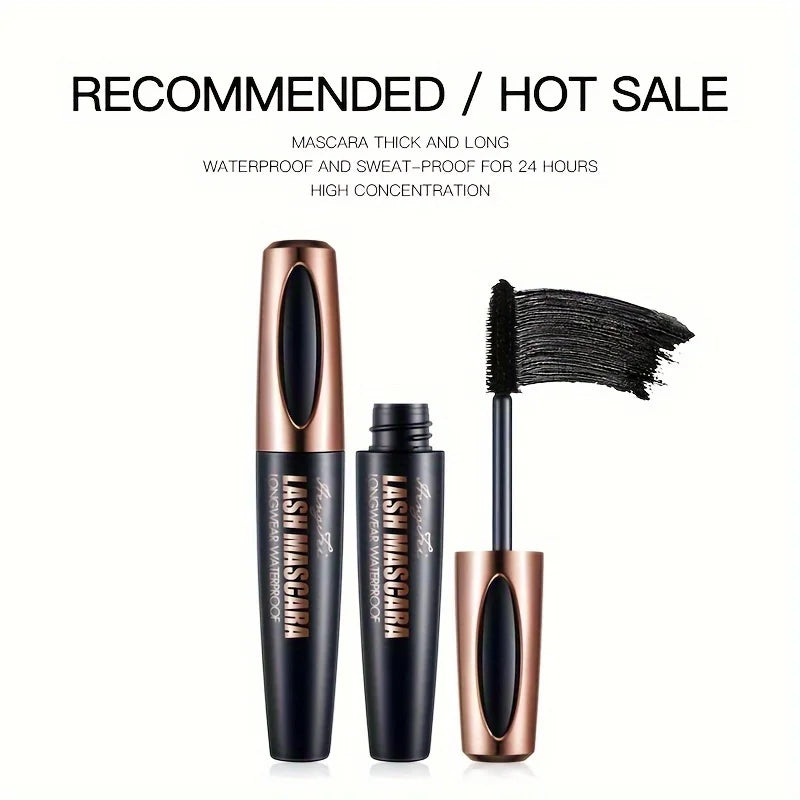 4D Lash Mascara Waterproof & Smudge-Proof Long-Lasting