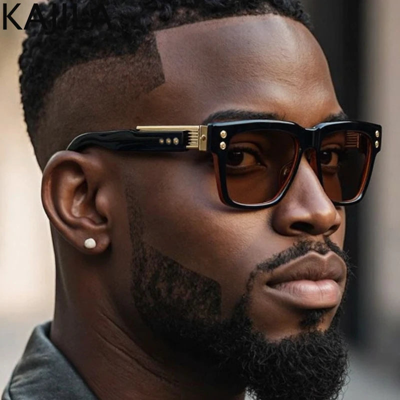 Classic Square Steampunk Eyewear -UV400
