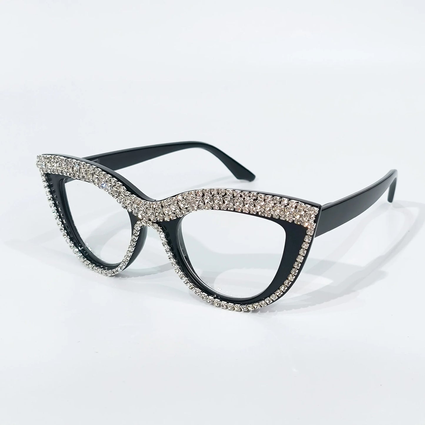 Retro Square Cute Sturdy Cat Eye Glasses
