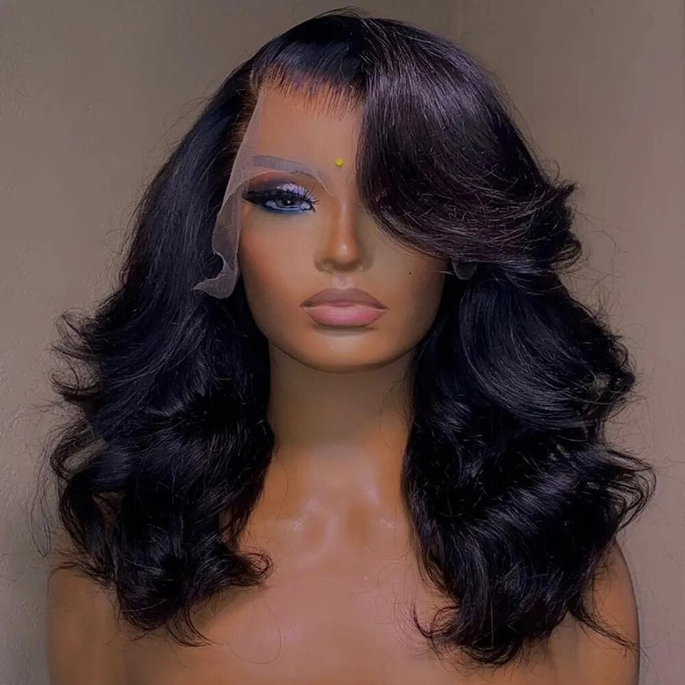 Bob Wig 13x4 Lace Frontal 180% Density
