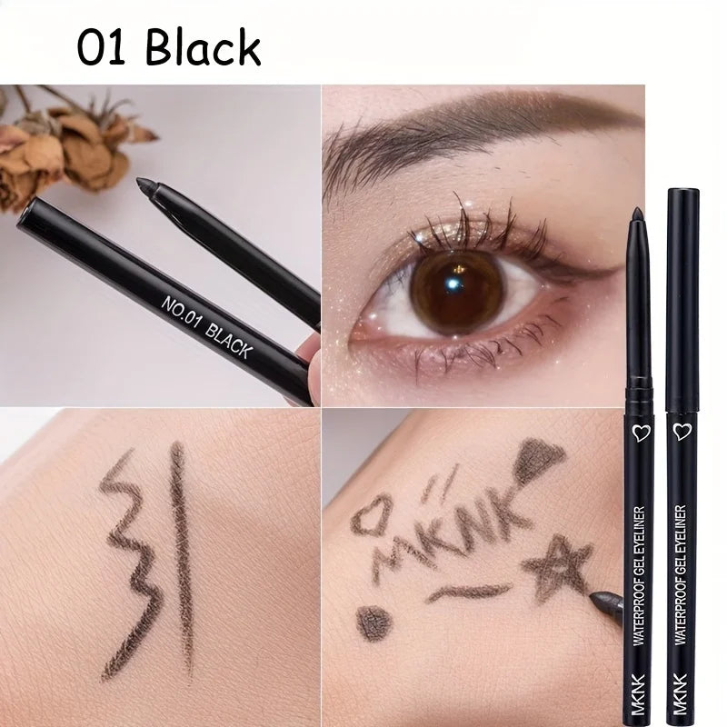 5 Colors Eyeliner Pencil Waterproof | Long-lasting