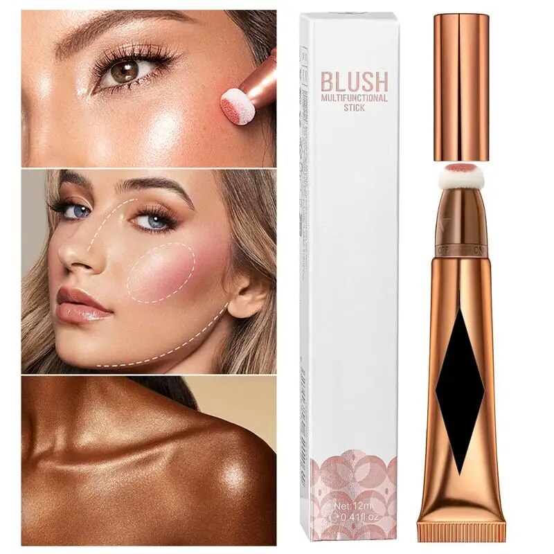 3 In 1 Liquid Contour | Long Lasting Highlighter Highlighter Makeup & Blush