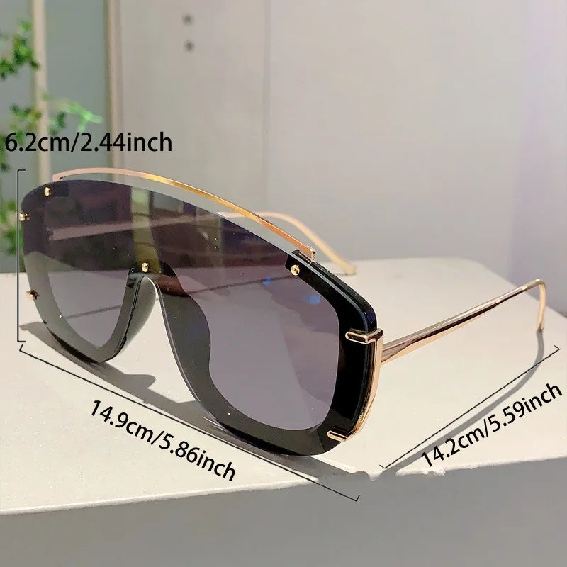 Leopard Stylish Luxury Oversize Sunglasses