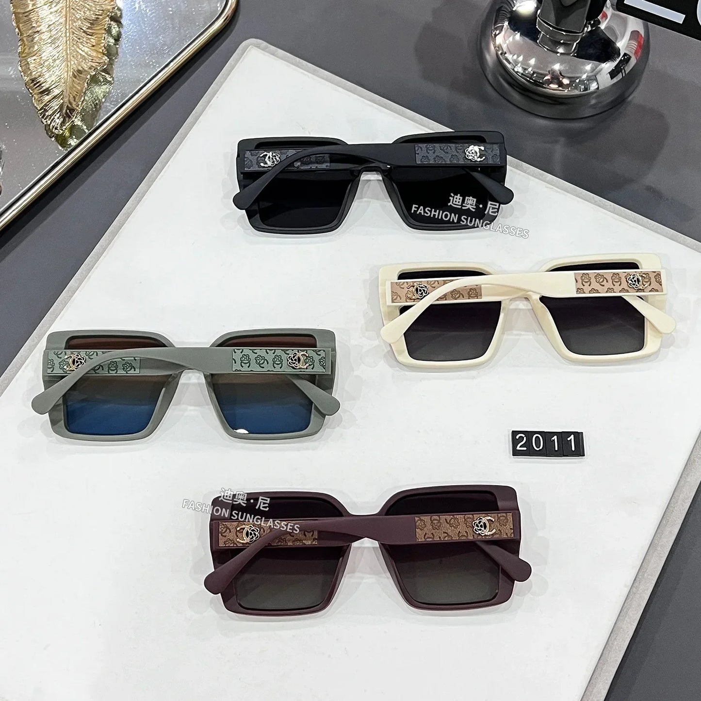 Polarized Square Oversized Sunglasses