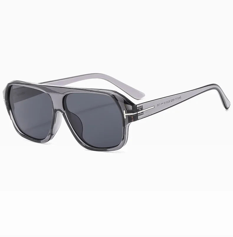 Designer Classic Rectangle Retro Sunglasses