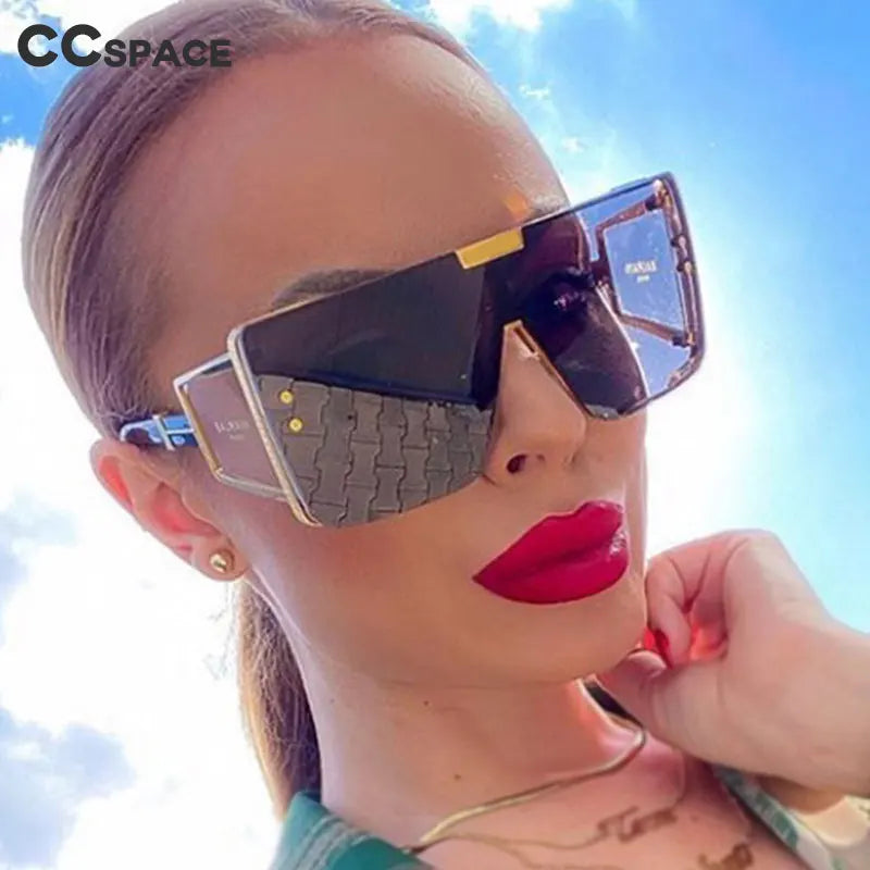 Oversized Luxury Uv400 Vintage Glasses