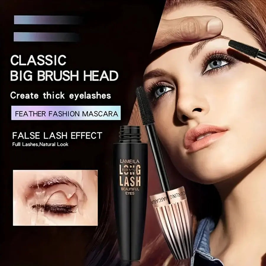 Waterproof 4D Mascara Thick Long Smudge-proof