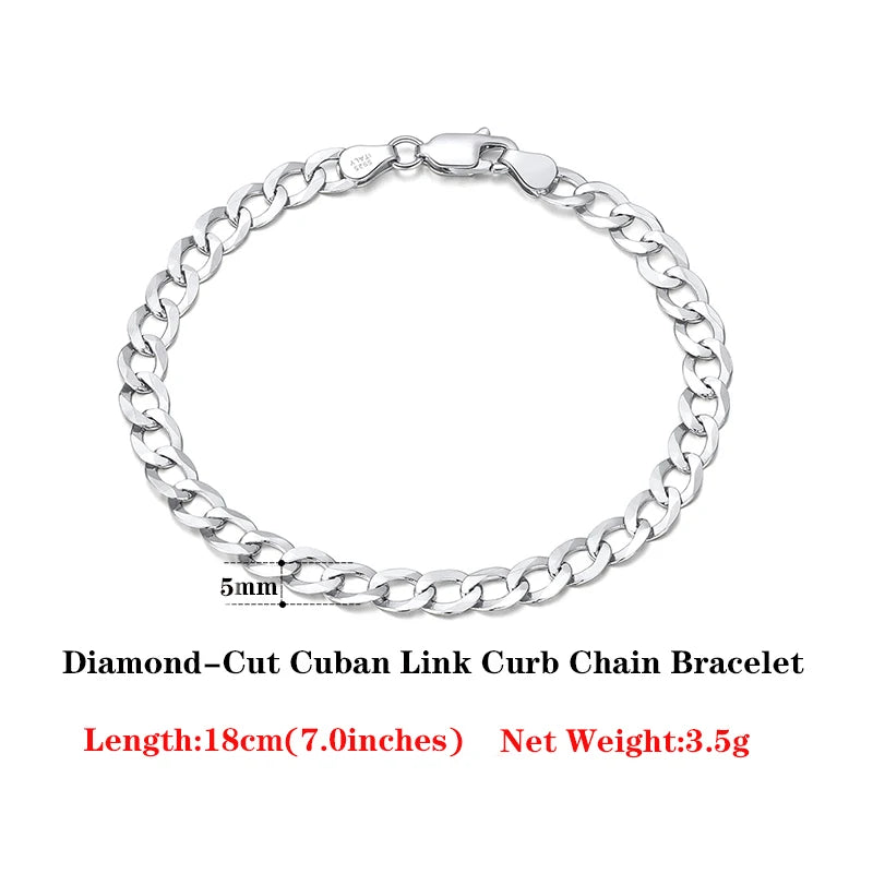18K Gold Over 925 Sterling Silver Bracelet