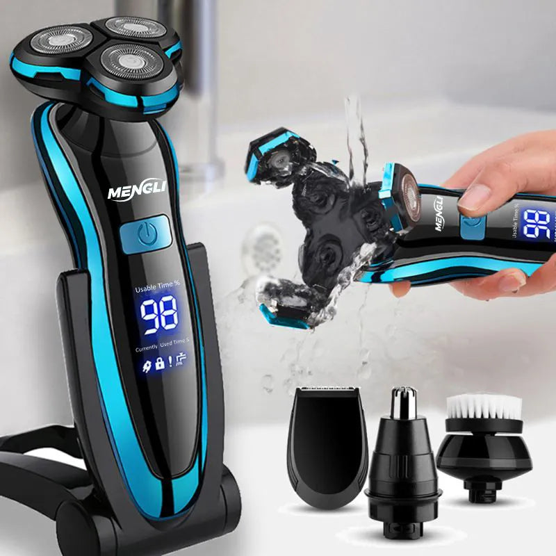 Electric Shaver - Beard Trimmer 100% Waterproof