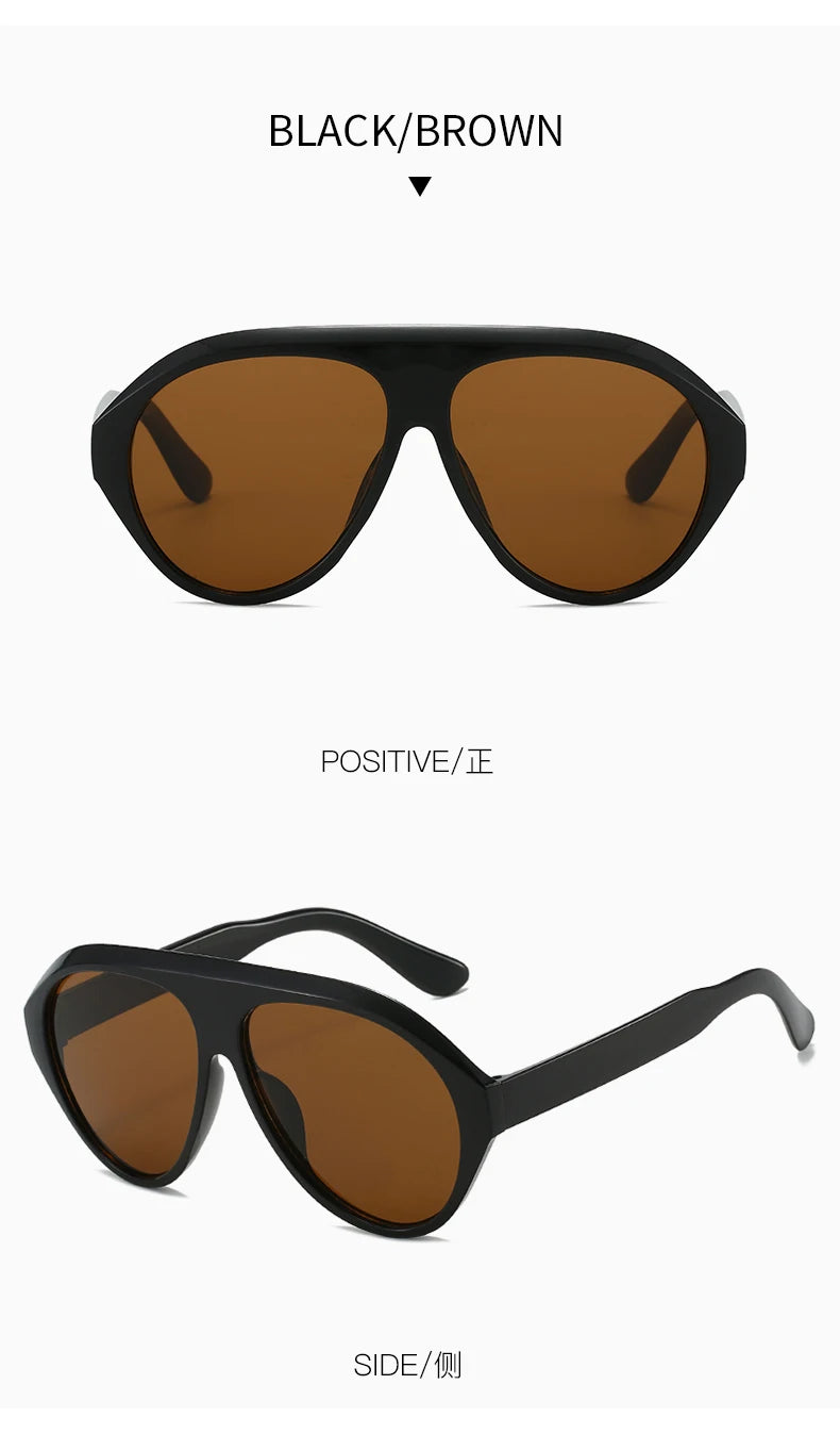 Oval Luxury Trending UV400 Eyeglasses