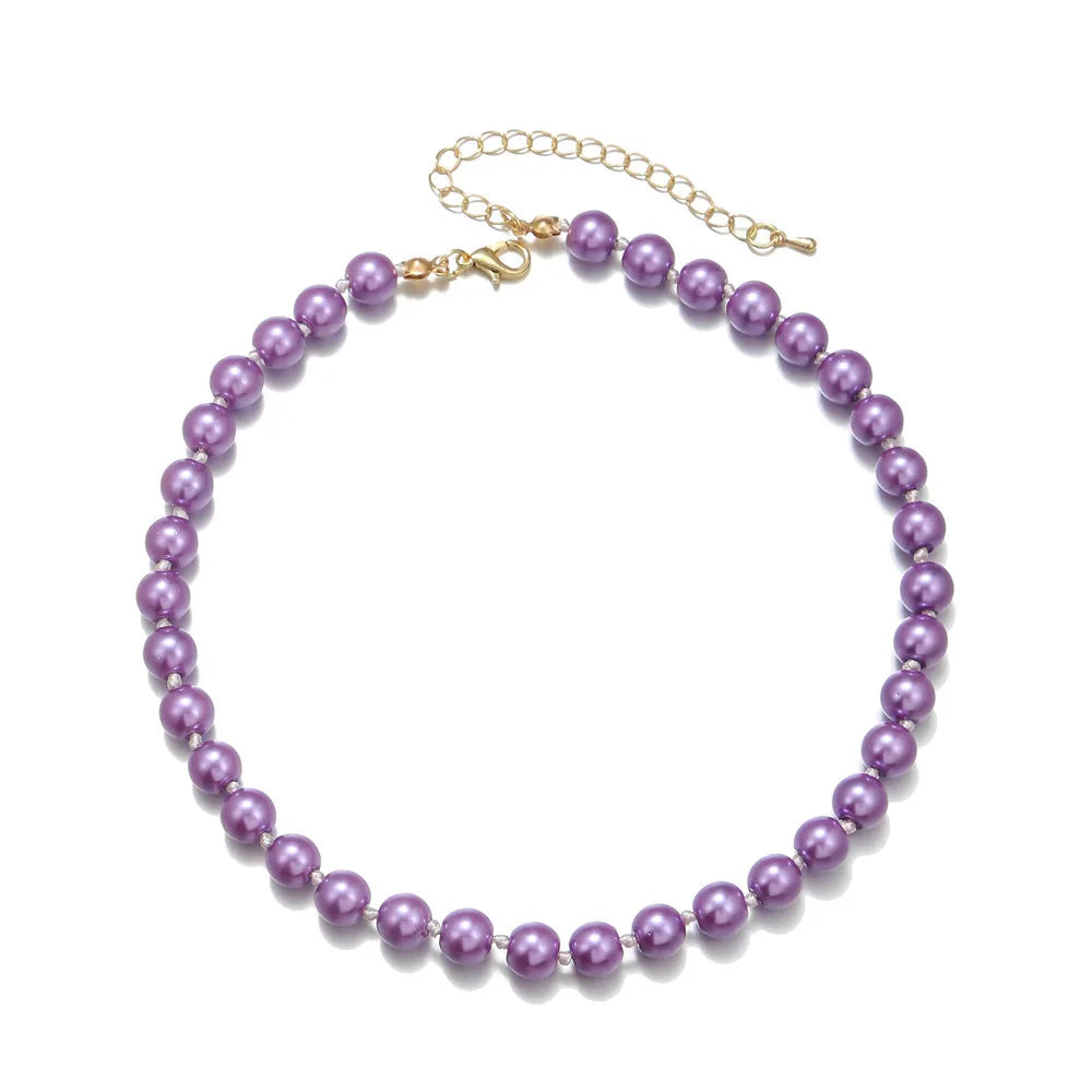 Pearl Beards Choker Necklace