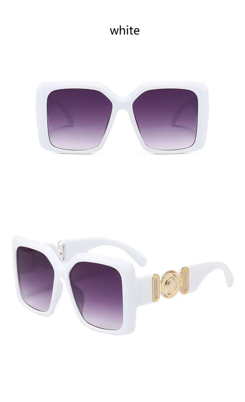 Big Square Design Luxury Vintage Eyewear