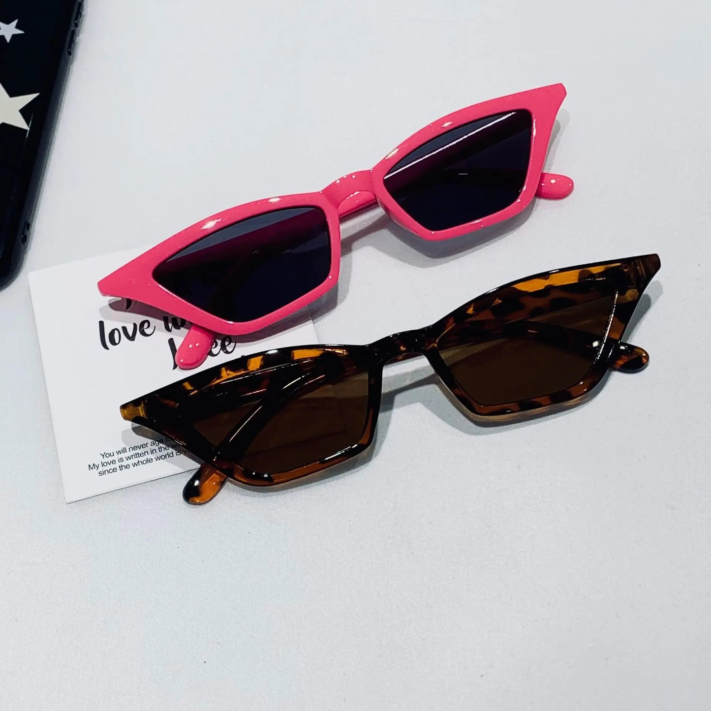 Retro Square Cat Eye UV400