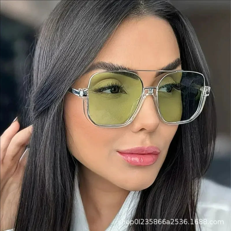 Retro Pilot Square Shades UV400