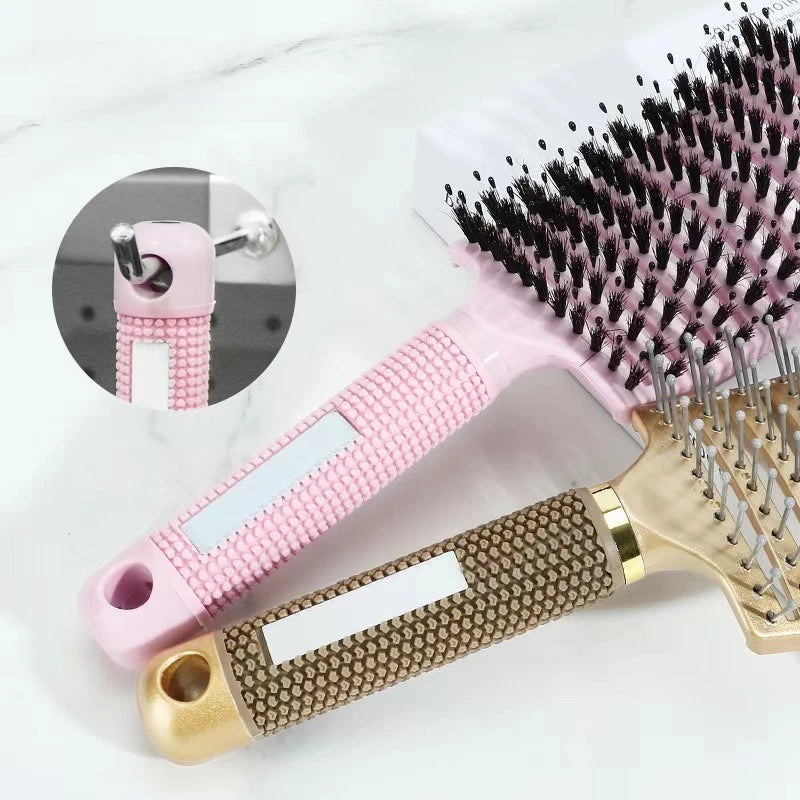 Scalp Massage Curly Detangle Styling Brush