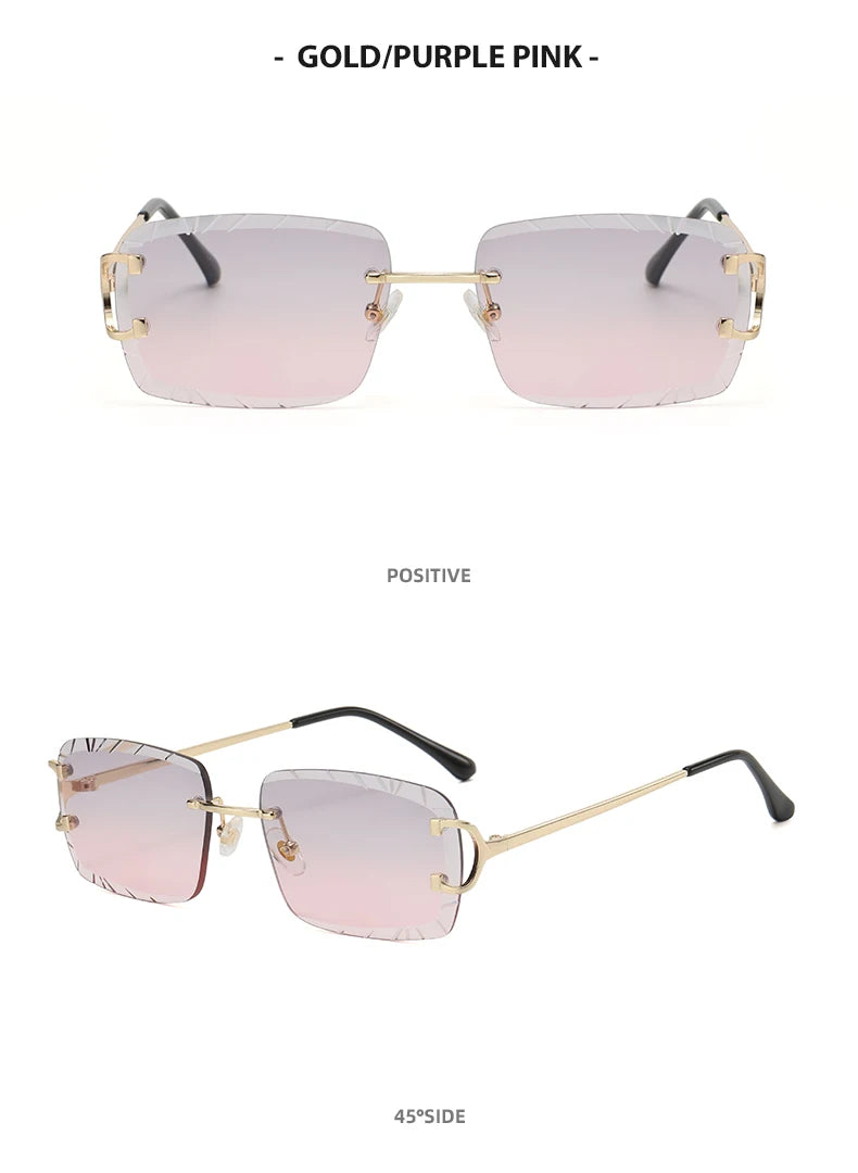 Square rimless street shot