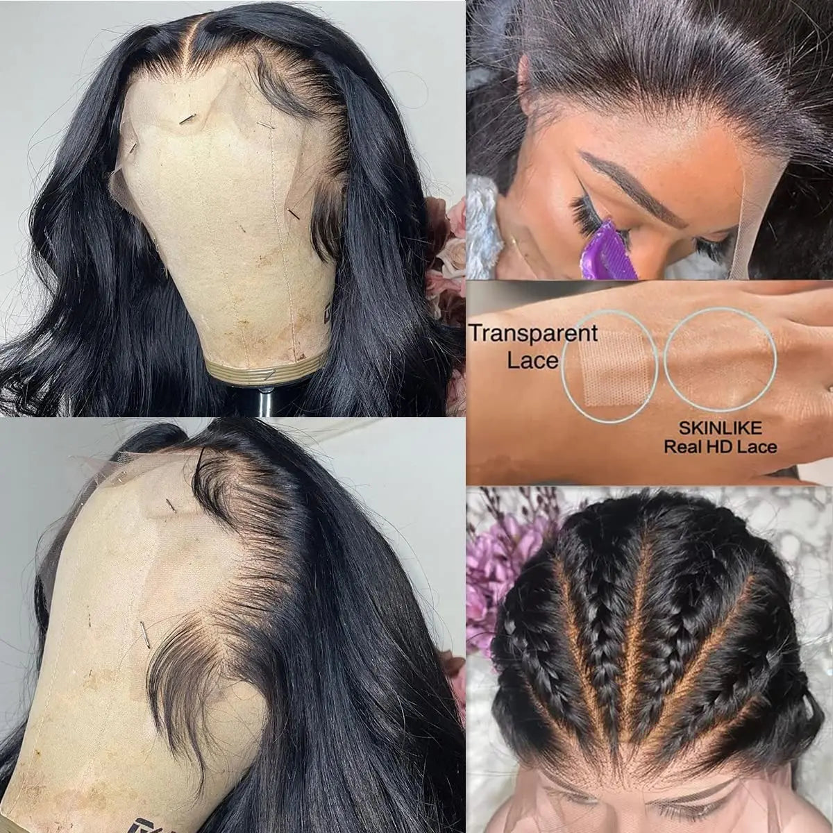 Brazilian 13x6 Human Transparent Lace | 40Inch Loose Wave