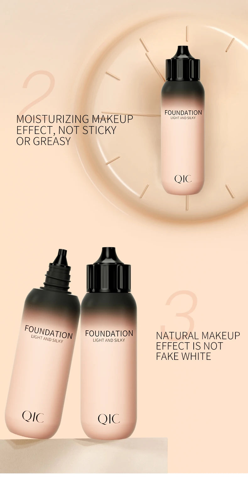 Liquid Foundation Cream Waterproof Oil-control
