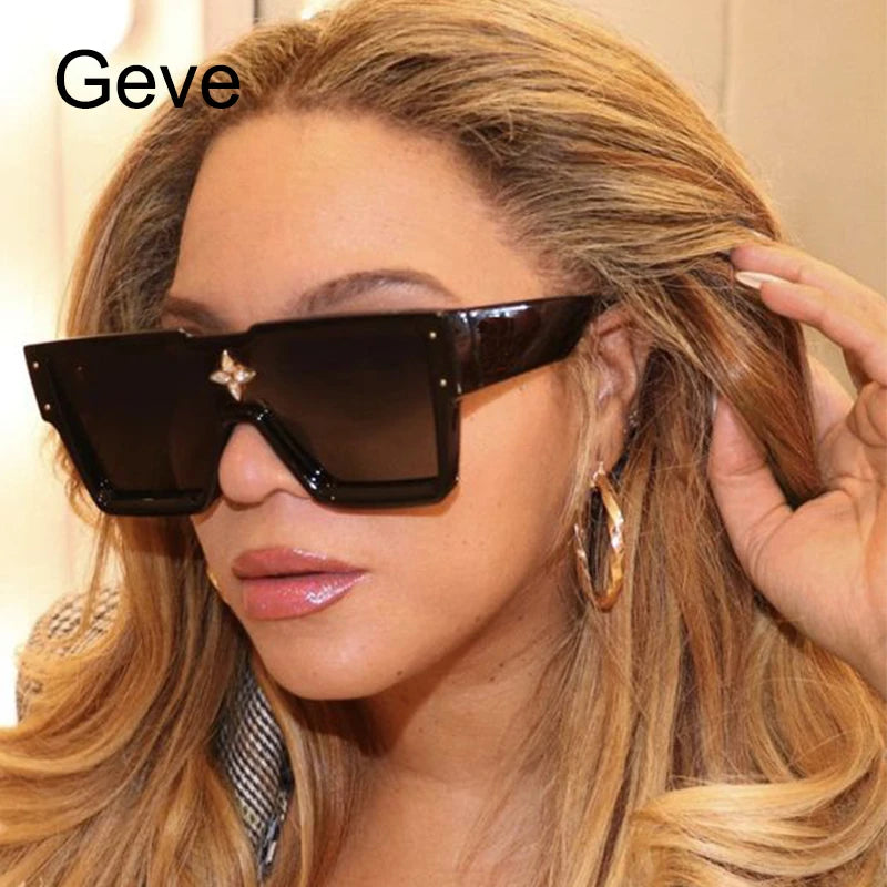 Square Luxury One-Piece Shades