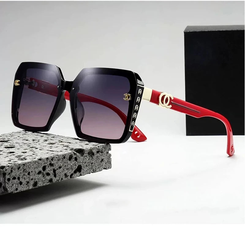 Vintage Square UV400 Sun Glasses