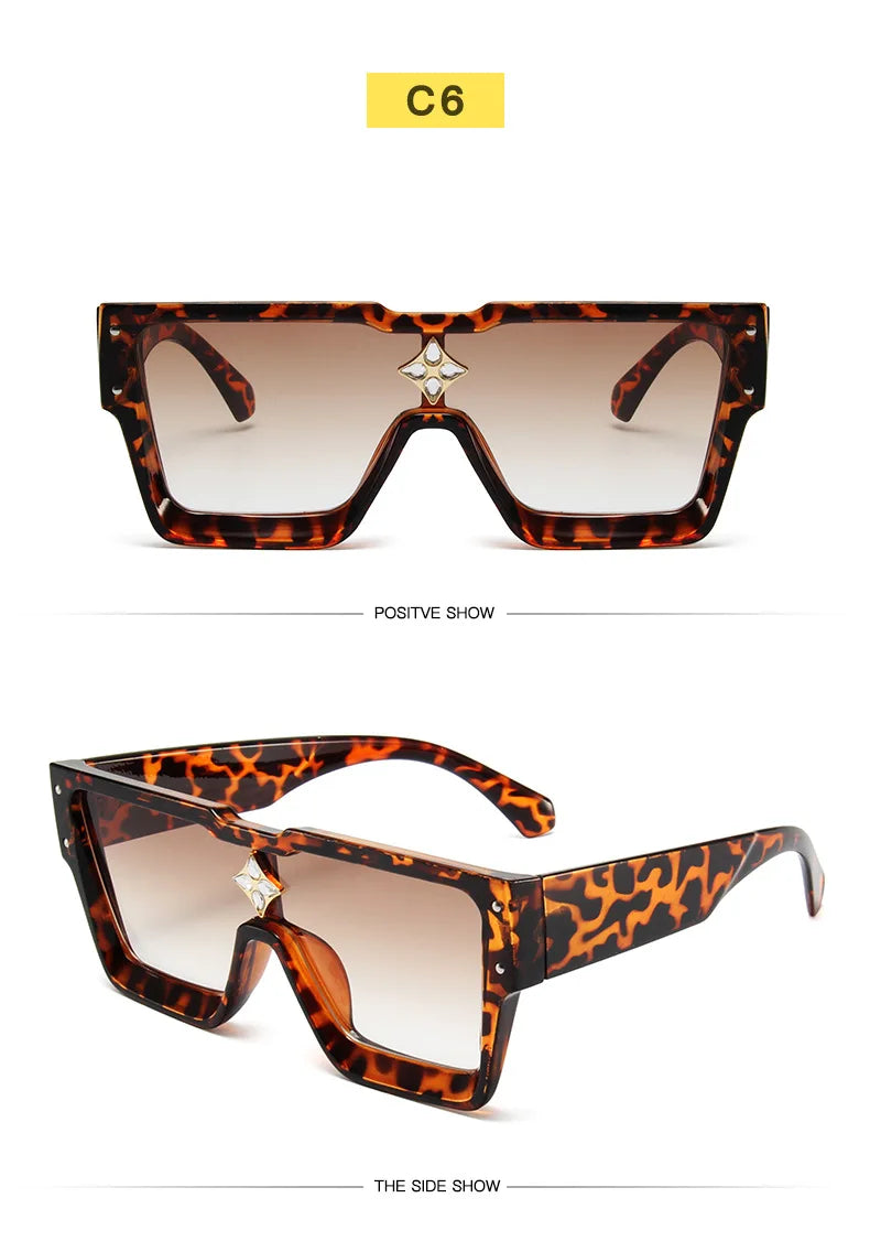 Stylish Cyclone Luxury Square Shades UV400