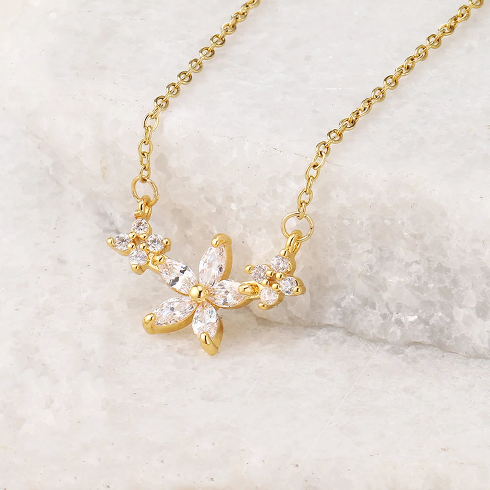 Exquisite Butterfly Necklace | Stainless Steel