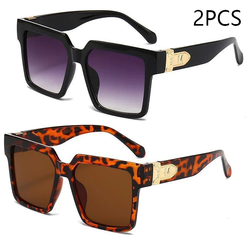 Luxury Square Thick Frame - UV400 Sunglasses