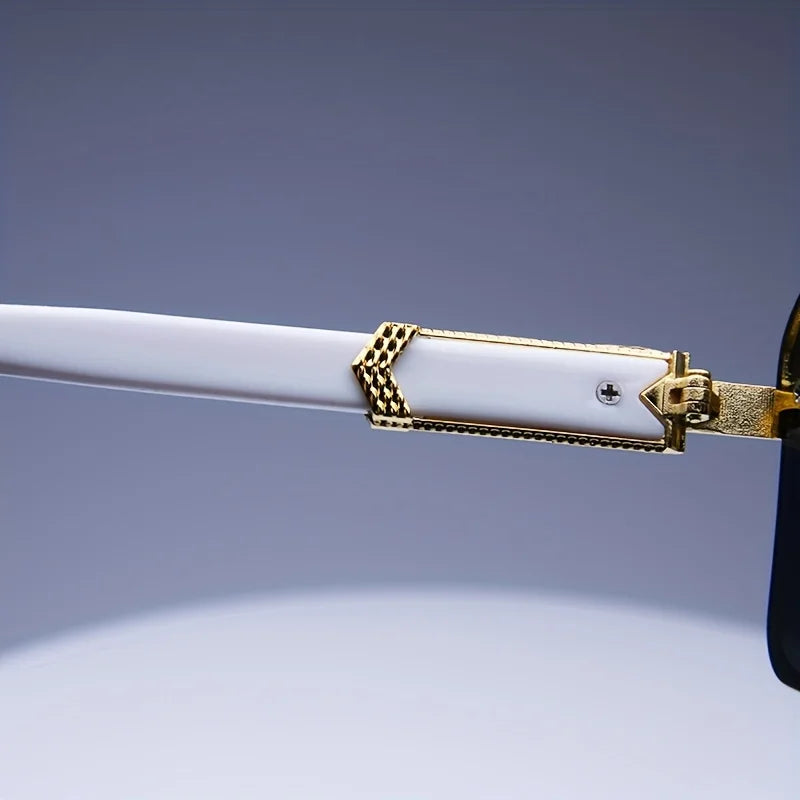Rimless Classic Small Square Traveling Shades