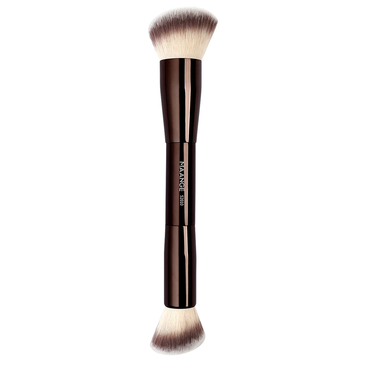 Double Head Foundation, Powder, Concealer, Blusher, Bronzer Makeup Brush- Soft Fiber