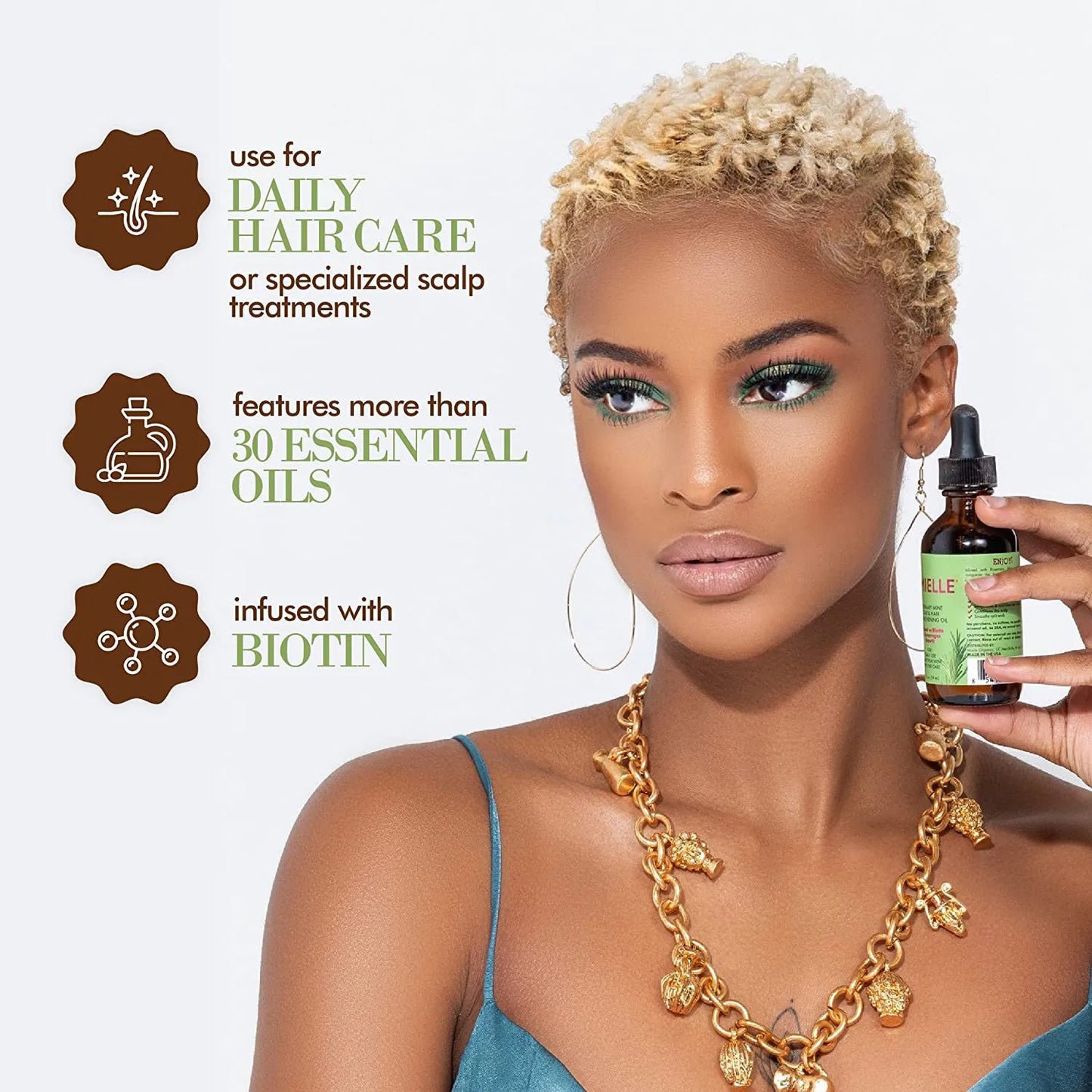 Rosemary Oil Mint Hair Strengthening