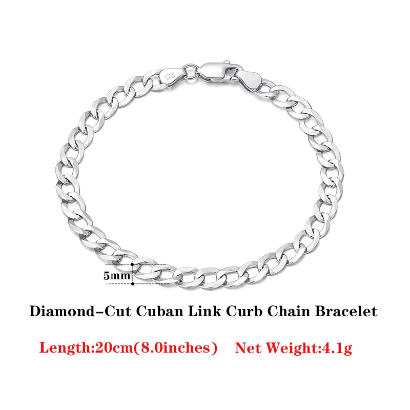 18K Gold Over 925 Sterling Silver Bracelet