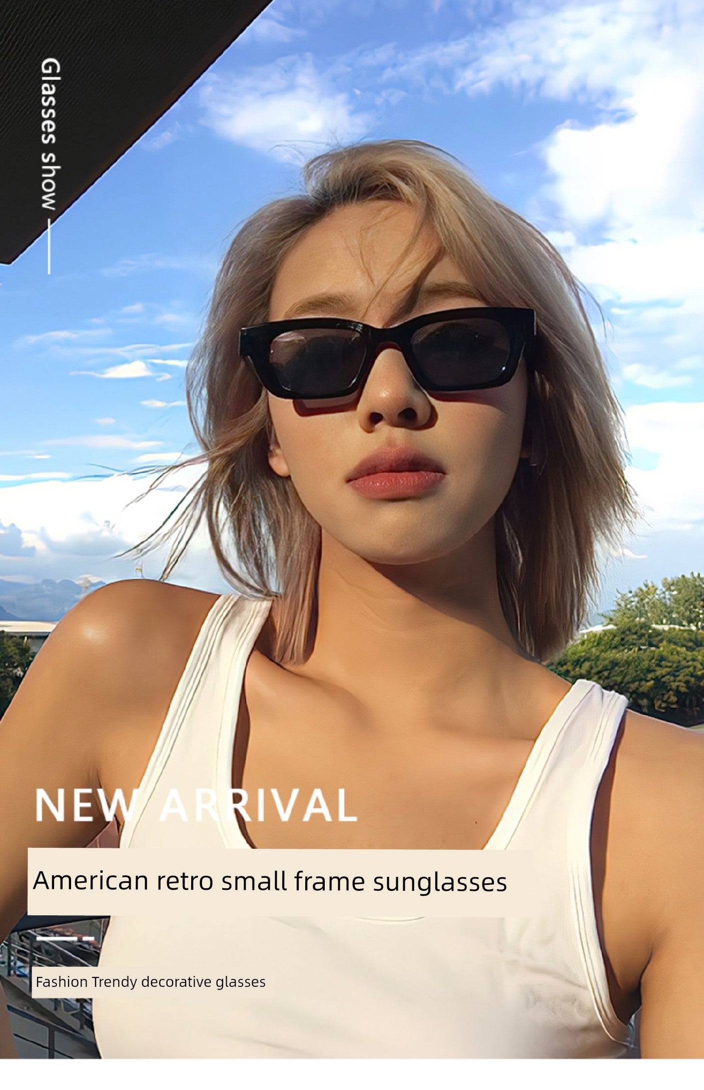 American Cat's Eye Trendy Cool Sunglasses