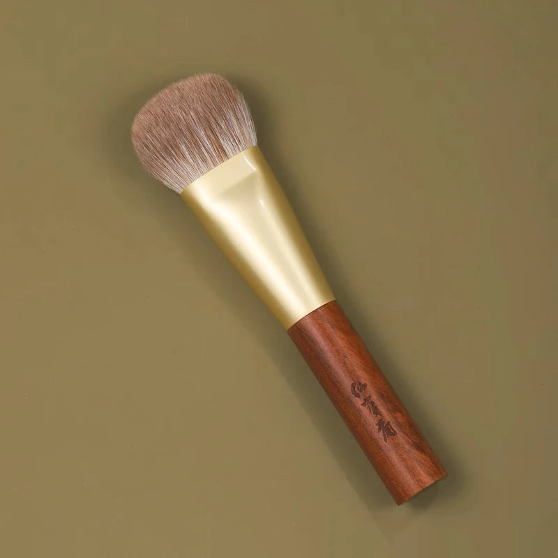 Foundation Liquid Blush Brush African Rosewood Handle Make Up Brush