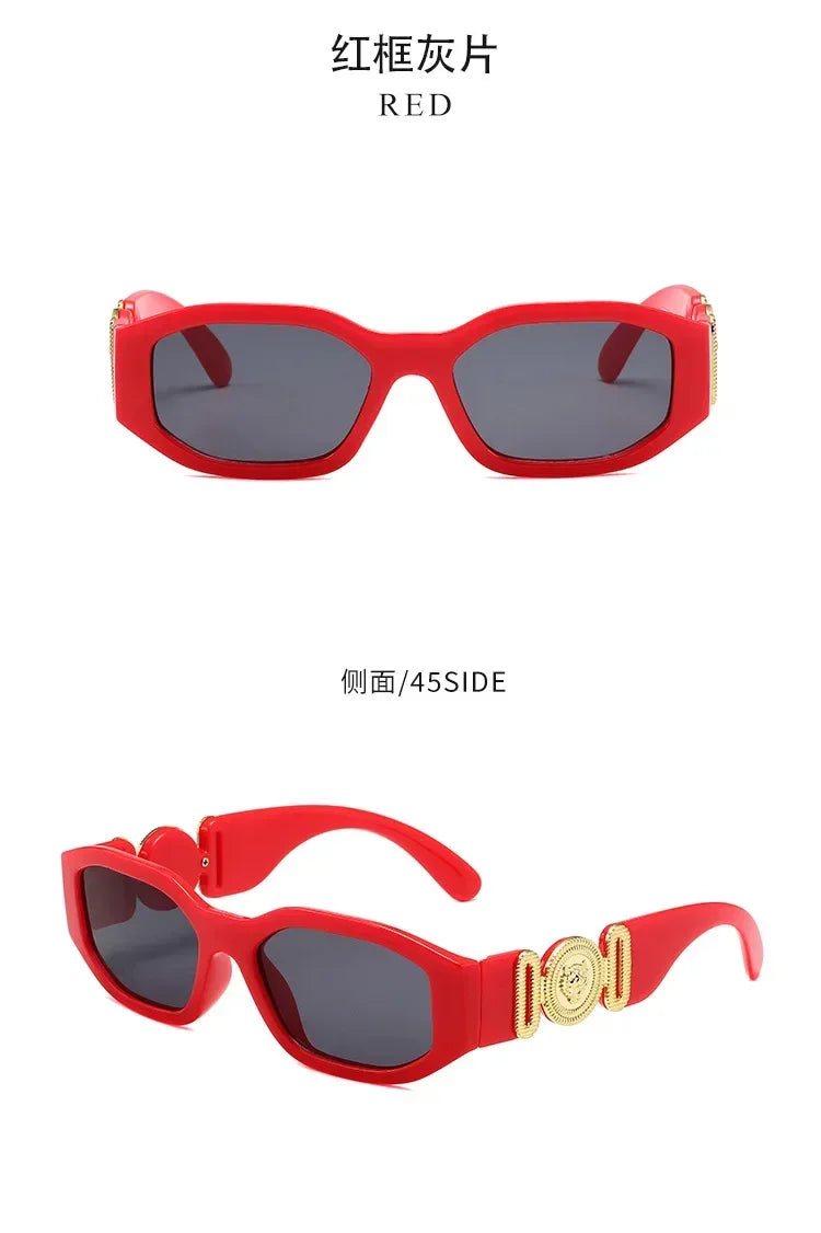 Retro Irregular Square Shades UV400
