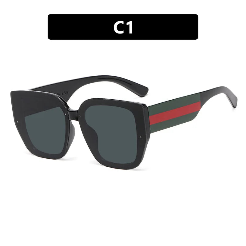 Square Retro Oversized Eyewear | UV400